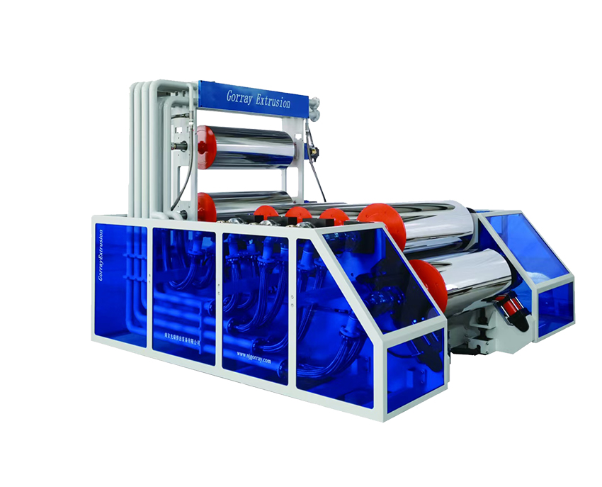 叠辊片材冷却系统